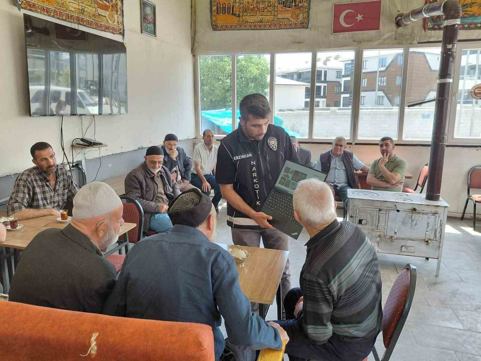 Erzincan'da bin 535 kişiye uyuşturucuyla mücadele eğitimi verildi
