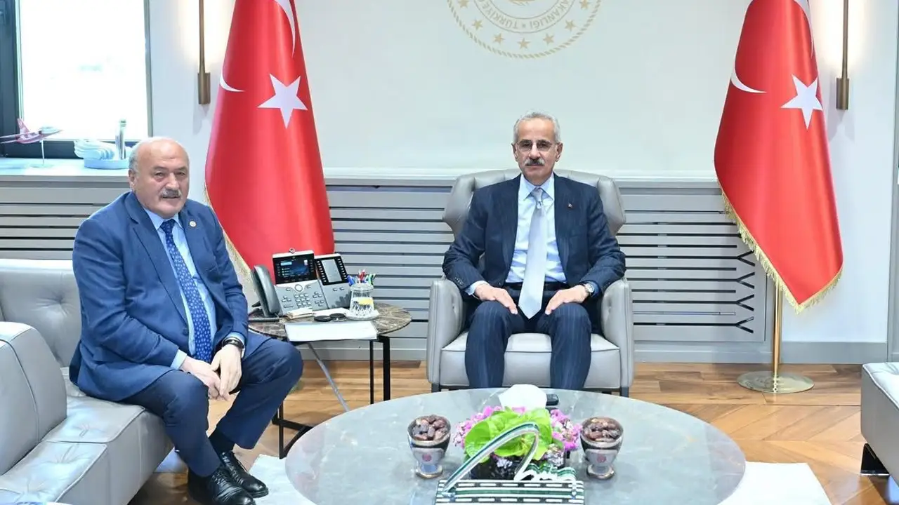 Erzincan ulaşım projeleri Ankara’da ele alındı