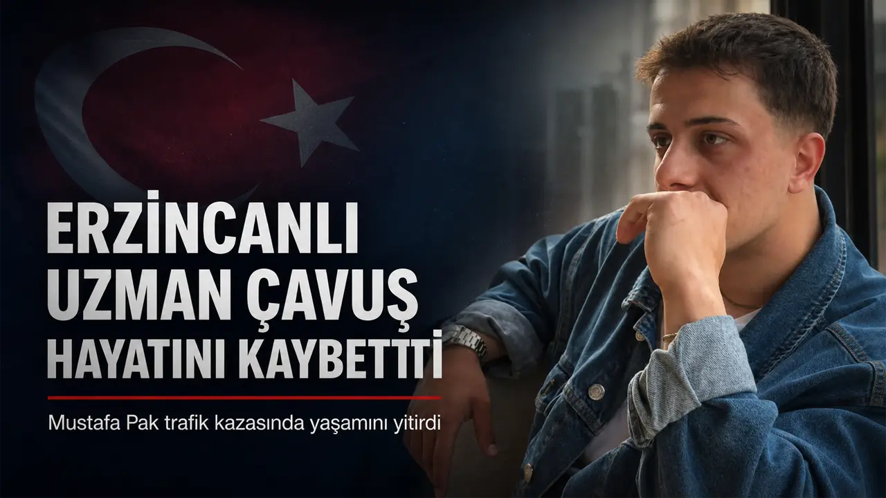 Erzincanlı Uzman Çavuş Kazada Hayatını Kaybetti