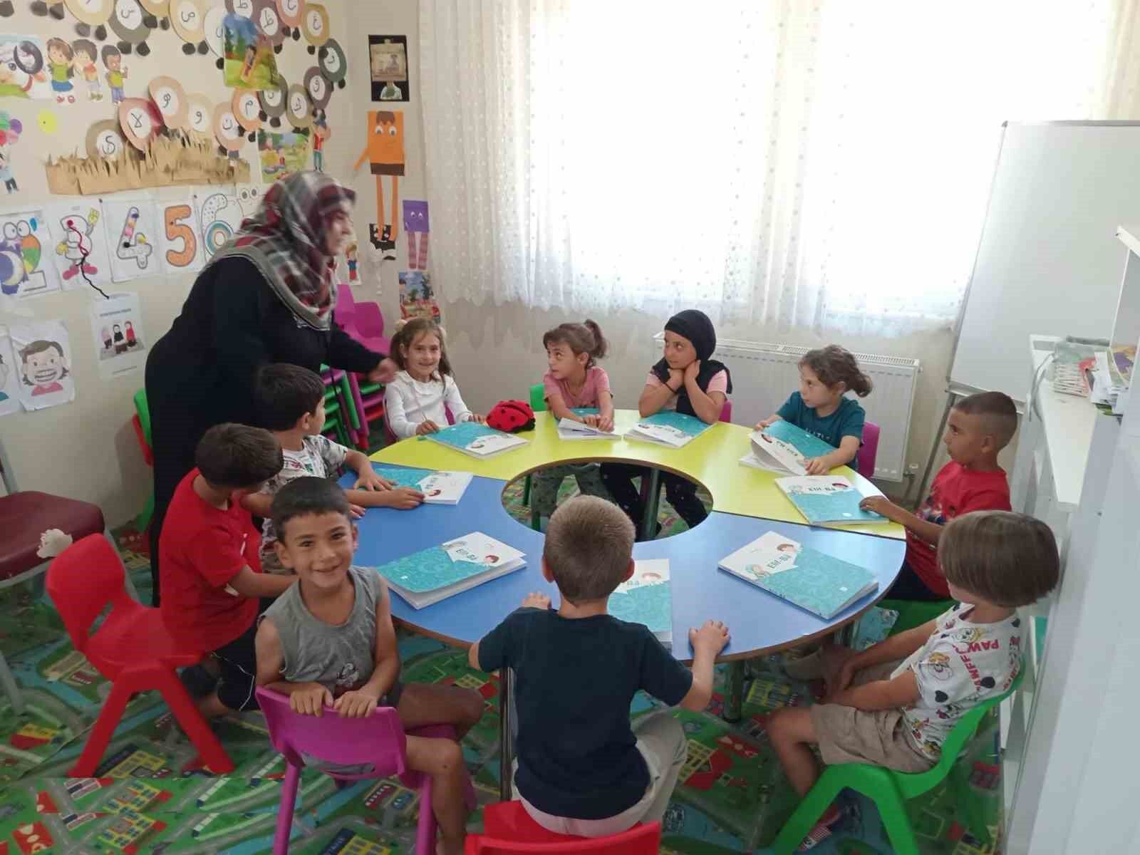 Erzincan'da 4-6 yaş Kur'an kursu ziyaret edildi