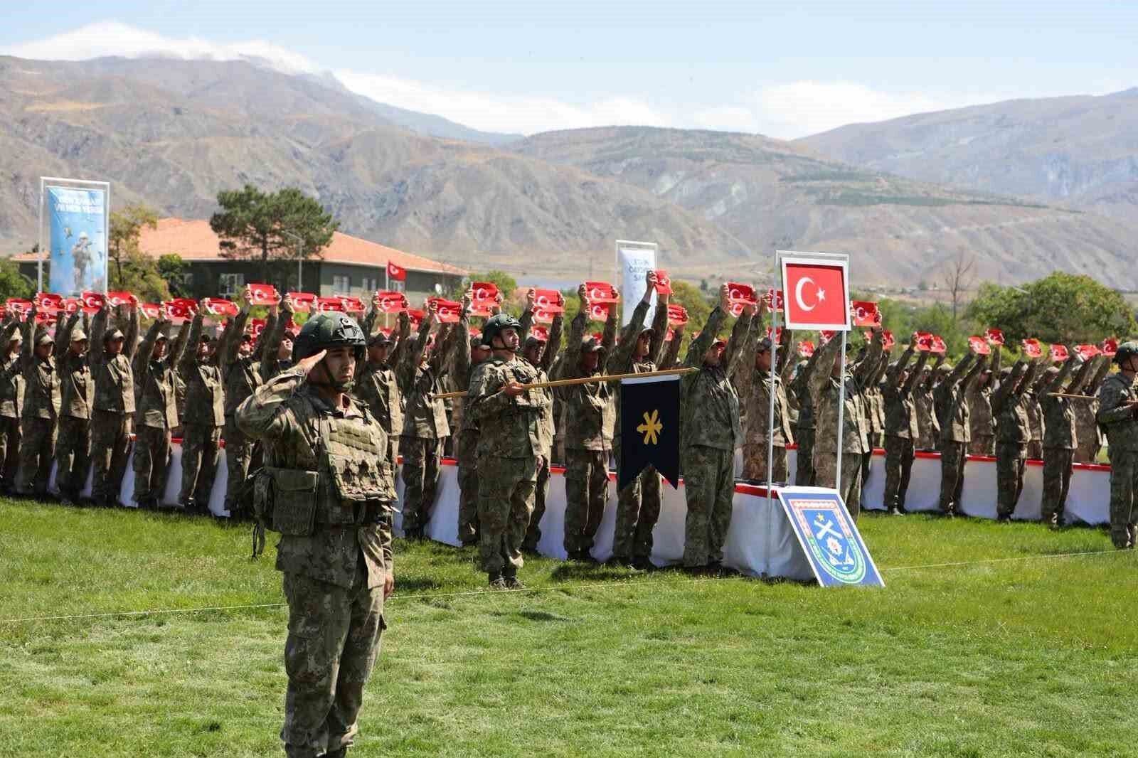 Erzincan'da 59. Tugay'da yemin töreni