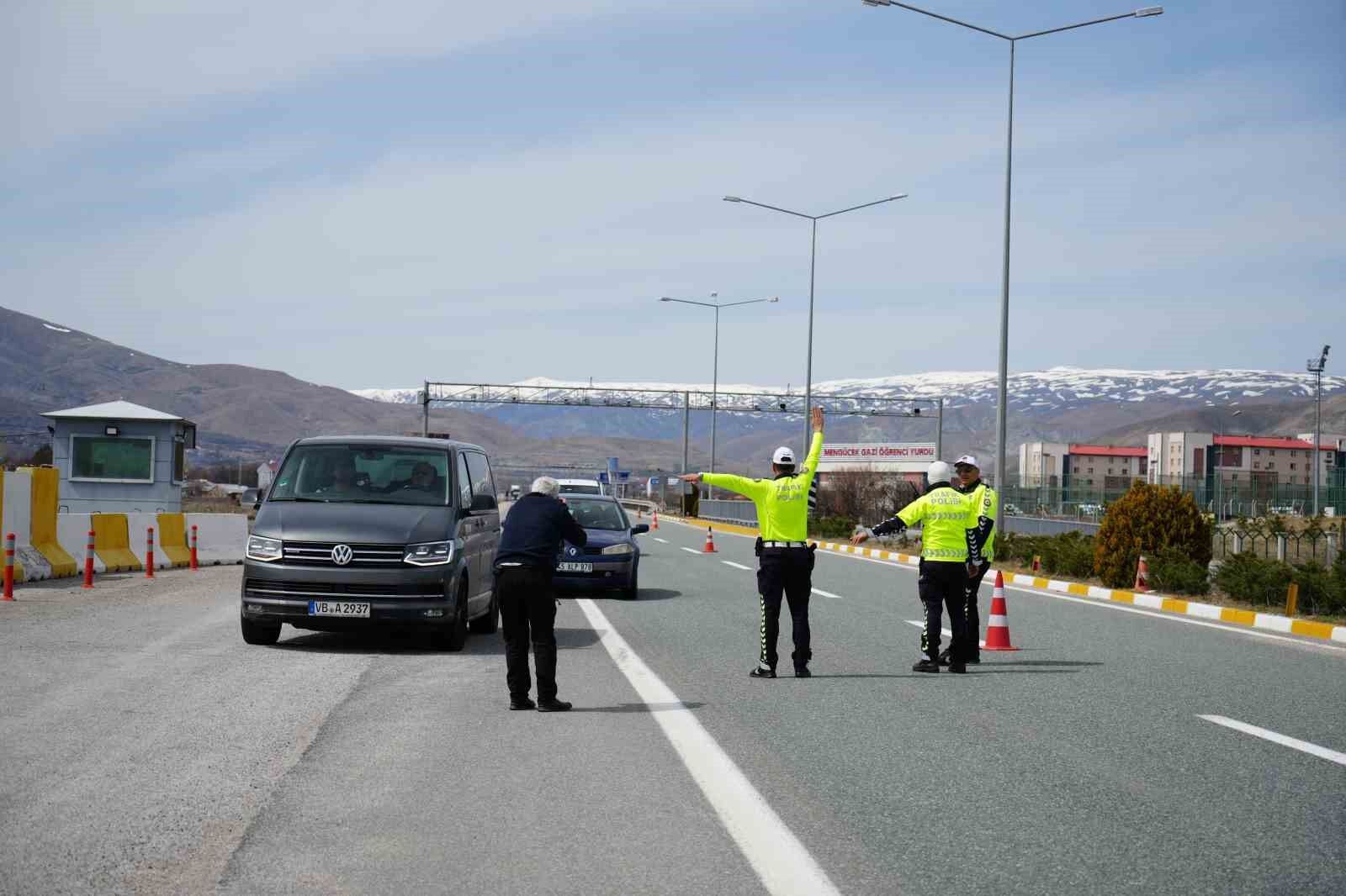 Erzincan'da ortalama hız denetimi 1 Ağustos'ta başlıyor