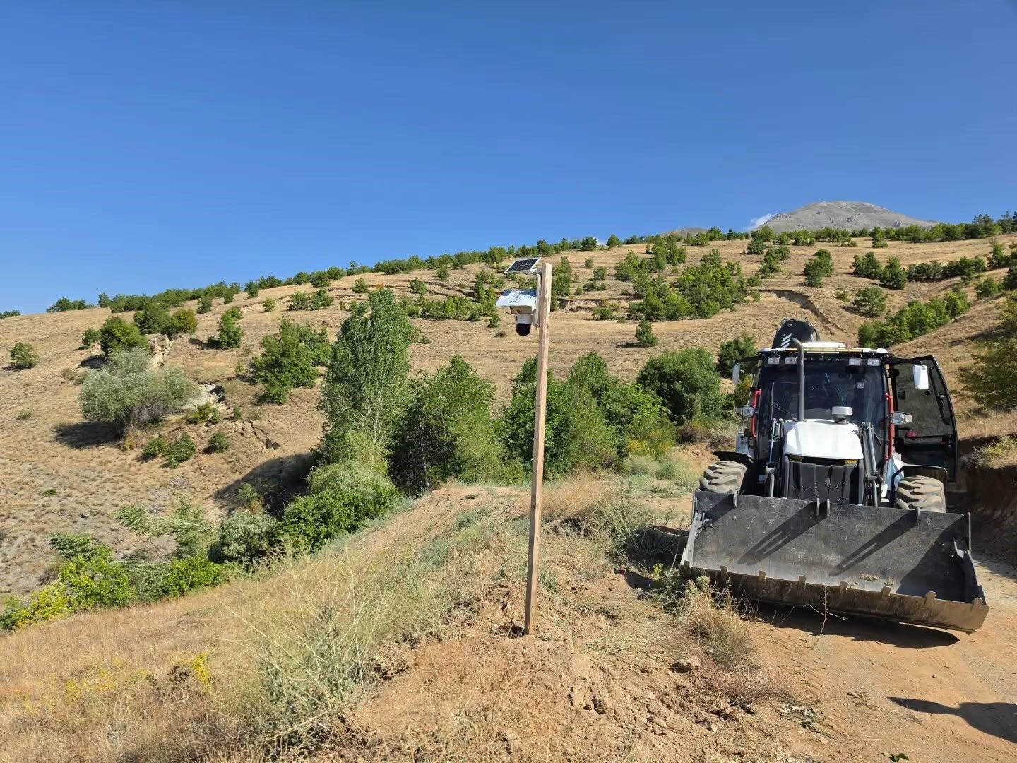 Üzümlü'de heyelan bölgesi kameralarla 24 saat izleniyor
