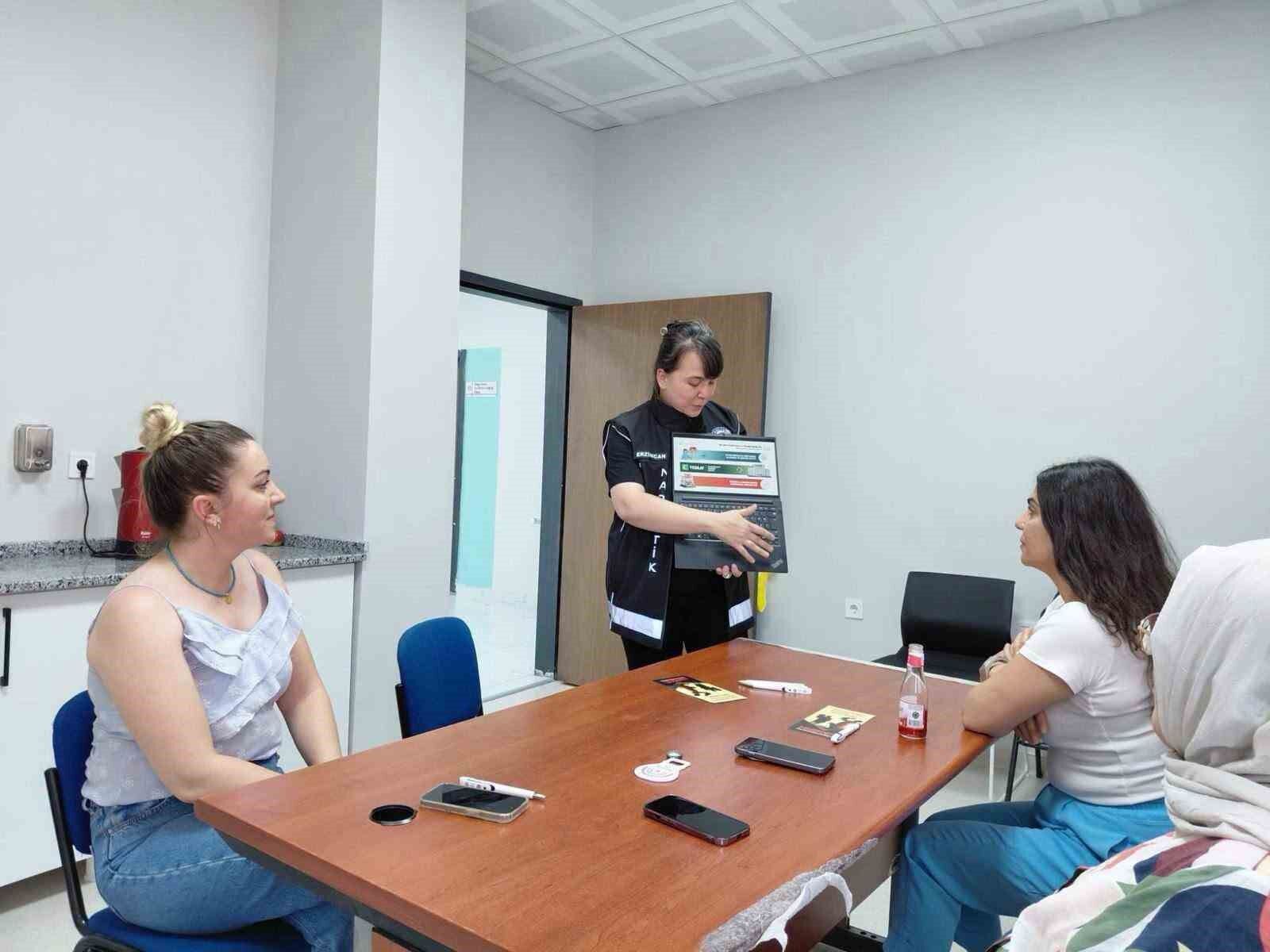 Erzincan'da 4 bin 535 kişiye uyuşturucu farkındalık eğitimi